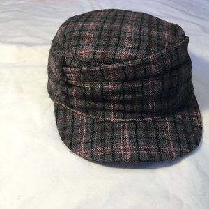 NEW Plaid Newspaper Boy Hat